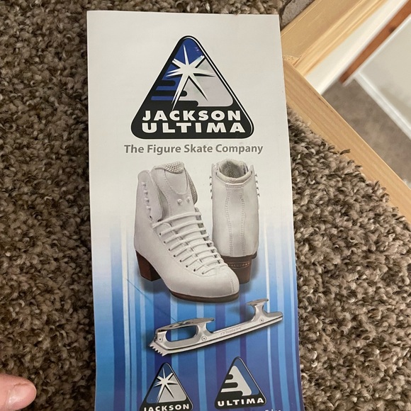 Jackson 150 figure skates brand new in the box white lace up. Never worn or used - Picture 3 of 12